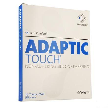 Adaptic Touch Pansement Silicone 7.6X11Cm 10 Tch502  -  Gd Medical