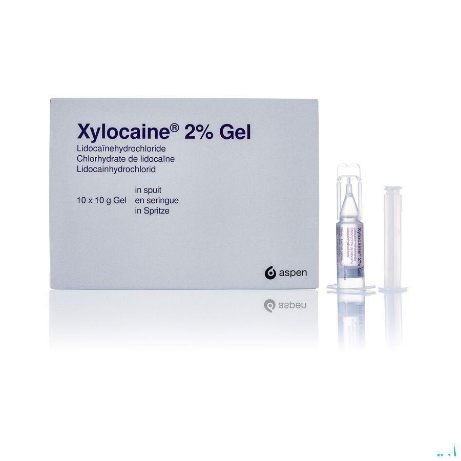Xylocaine Gel Ser/spuit 10x10 gr 2%