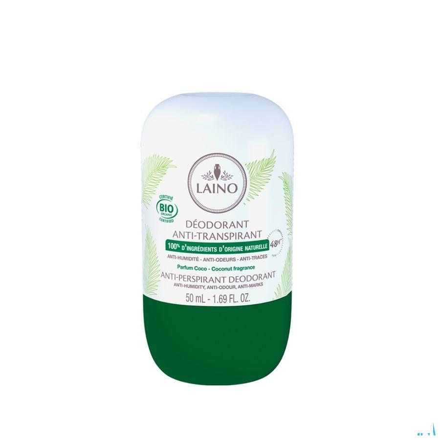 Laino Deodorant Anti Transpirant Coco Roll On 50 ml  -  Laboratoires Gilbert Benelux