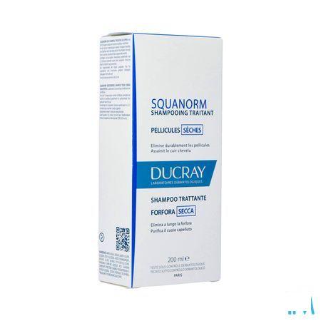 Ducray Squanorm Shampoo Droge Schilfers 200  ml Nf
