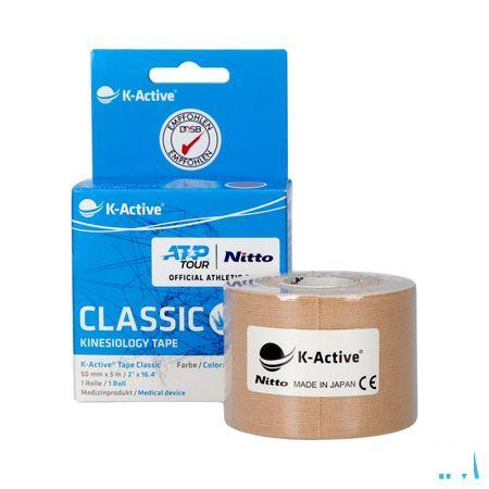 K-active Tape Neutral 5,0cm X 5m  -  Naqi