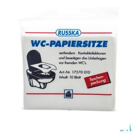 Pharmex Wc-bril Beschermer Papier 10  -  Infinity Pharma