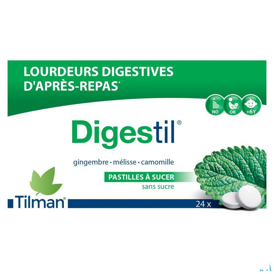 Digestil 24 Comprimes à Sucer  -  Tilman