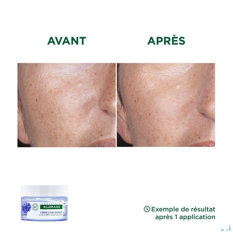 Klorane Gezicht Korenbloem Watercreme 50 ml