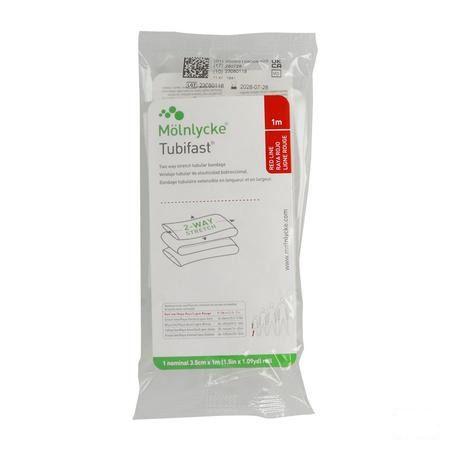Tubifast Rouge 3,50cmx 1m 1 2480  -  Molnlycke Healthcare