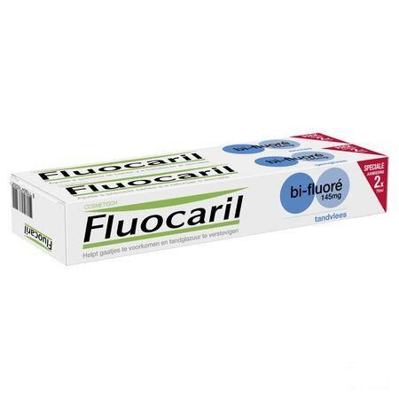 Fluocaril Tandpasta Bi-Fluore 145 Tandvlees 2X75 ml