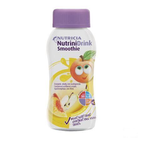 Nutrinidrink Smoothie Zomerfruit Flacon 200 ml  -  Nutricia