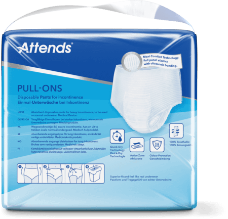 Attends Pull On 8 Slip Xl 1x14