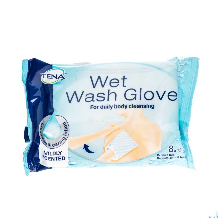 Tena Wet Wash Gloves N/parf 8 1158