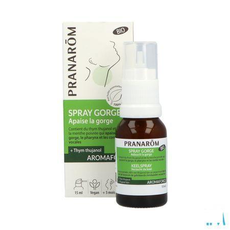 Aromaforce Bio Spray Gorge Apaisant 15 ml  -  Pranarom