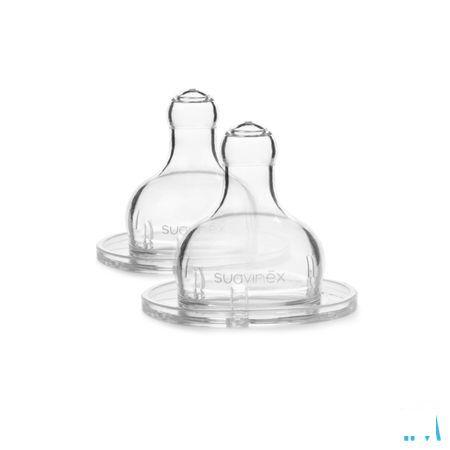 Suavinex Teets Zuigspeen Silic. 3pos. 2