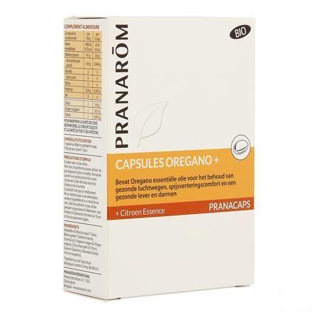 PranaCapsule Oregano + Capsule 30  -  Pranarom