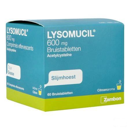 Lysomucil Cpr Eff. 600 mg 60