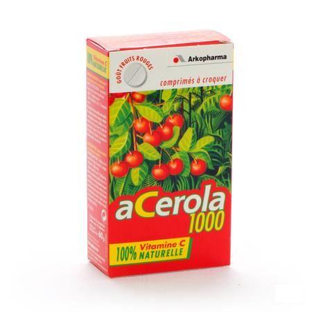 Arkovital Acerola 1000 Tube Comprimes 2x15  -  Arkopharma