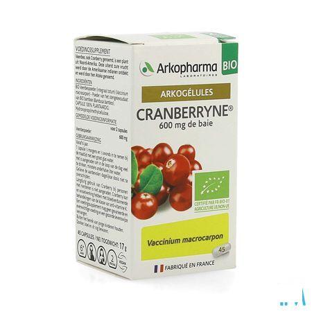 Arkocaps Cranberryne Bio Caps 45  -  Arkopharma