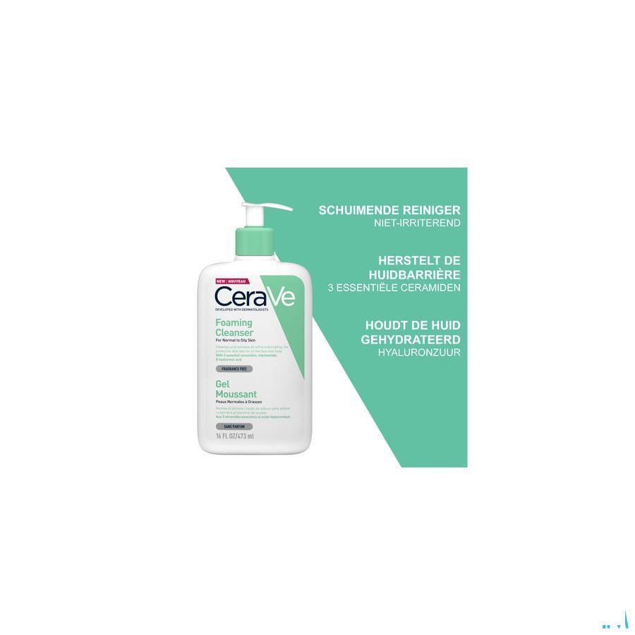 Cerave Reinigingsgel Schuimend 473 ml  -  Cerave