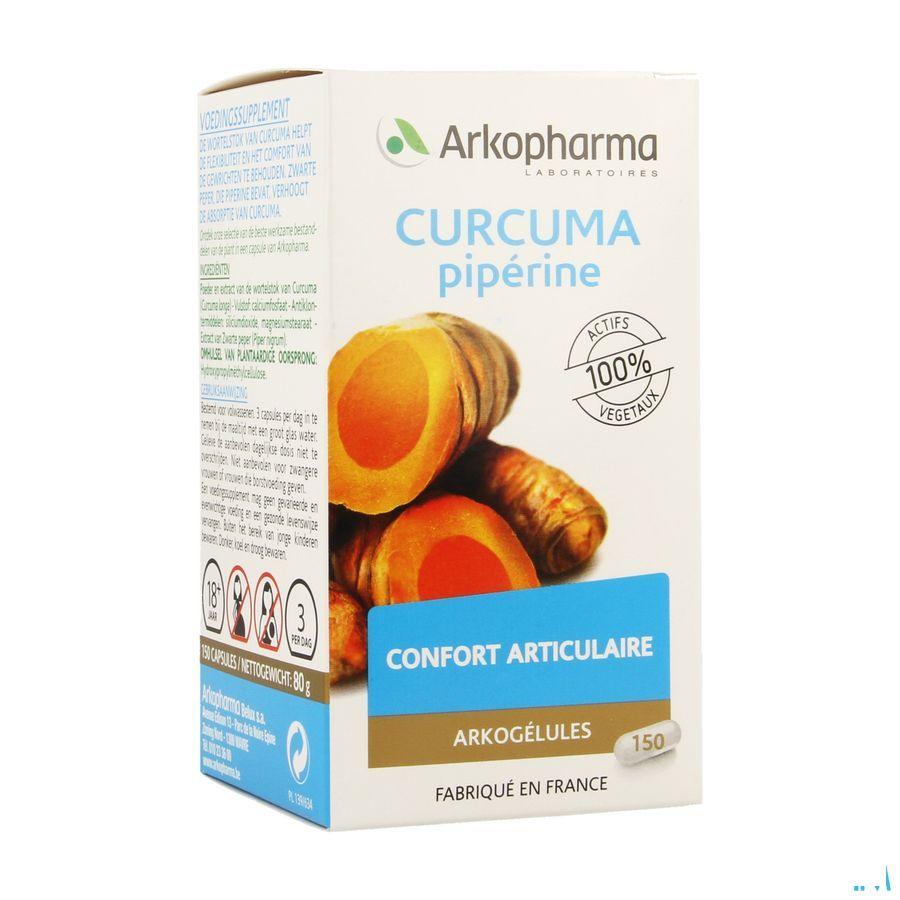 Arkocaps Curcuma + erine 150  -  Arkopharma