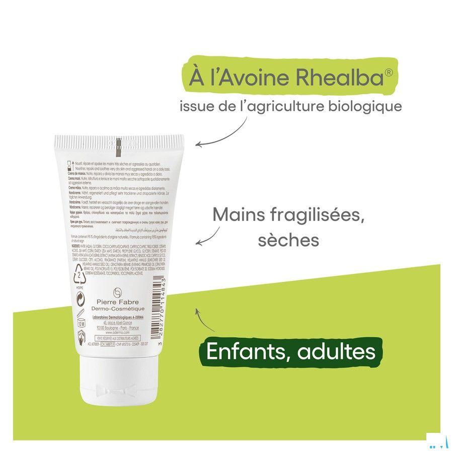 Aderma Indispensables Creme Mains 50 ml  -  Aderma