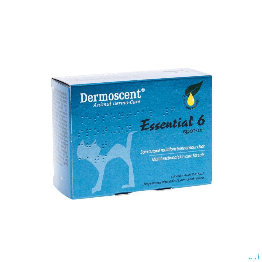 Essential 6 Spot-on Kat et 4x0,6 ml 