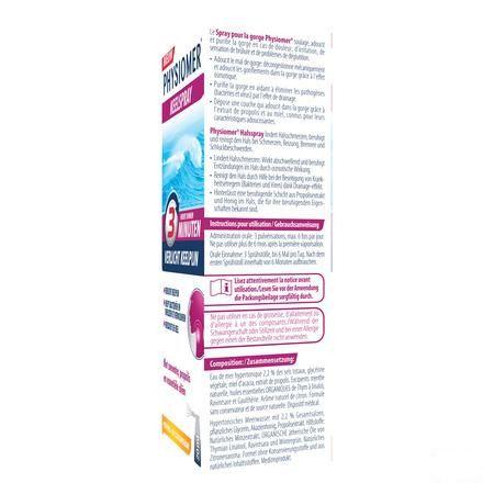 Physiomer Keelpijn Spray 20 ml