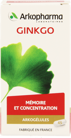 Arkocaps Ginkgo Biloba Plantaardig 45  -  Arkopharma