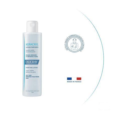 Ducray Keracnyl Lotion Zuiverend 200 ml