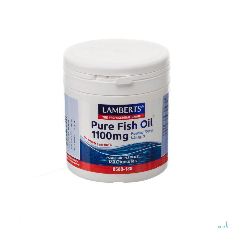 Lamberts Huile Poisson Pur 1100 mg Capsule 180  -  Health Benefits 08