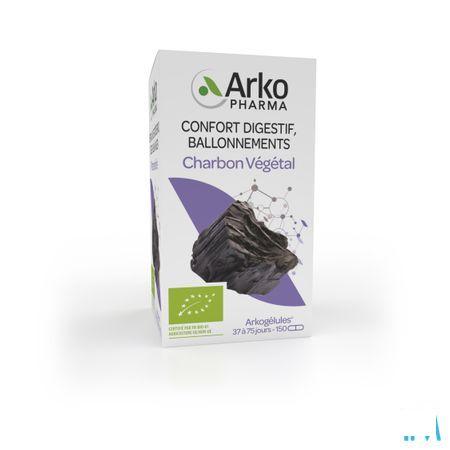 Arkocaps Plantaardig Kool Capsule 150  -  Arkopharma