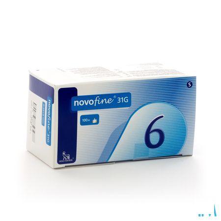 Novofine Ster Naald 6mm/31 gr 100 St