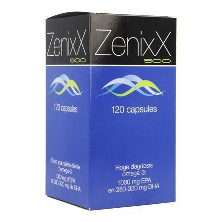 Zenixx 500 Capsule 120x 500 mg  -  Ixx Pharma