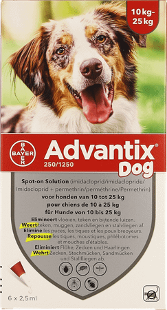 Advantix 250/1250 Chiens 10