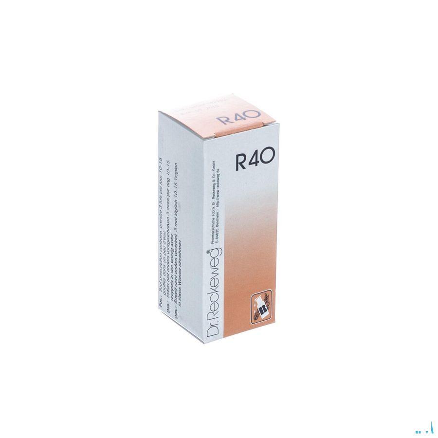 Reckeweg Dr. R40 Druppels 50 ml  -  Nut-Hom-Phyt