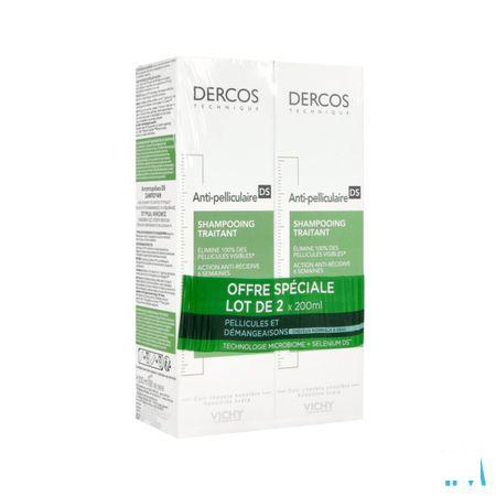 Vichy Dercos Anti roos Vet Haar Reno Shampoo 200 ml  -  Vichy