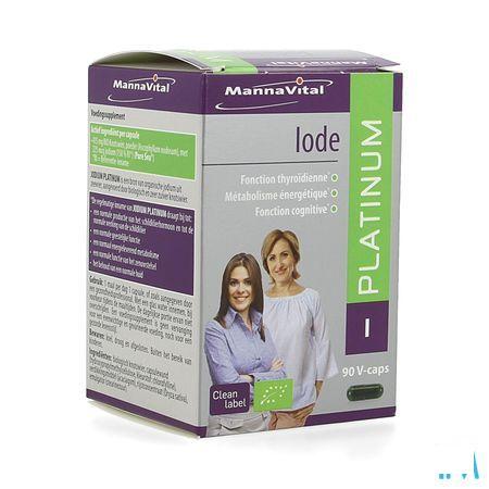 Mannavital Jodium Platinum Bio V-Caps 90