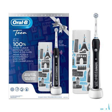 Oral-B D601 Teens Black + Travelcase Gratis