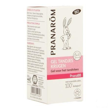 Pranabb Bio Gel Tandgroei Pompflacon 15 ml  -  Pranarom