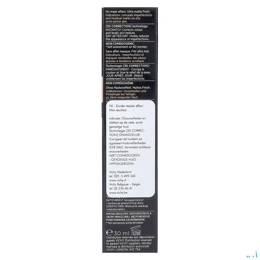 Vichy Fdt Dermablend Correction 3d 25 30 ml  -  Vichy