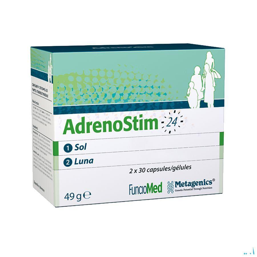 Adrenostim Capsule 2x30 3961  -  Metagenics