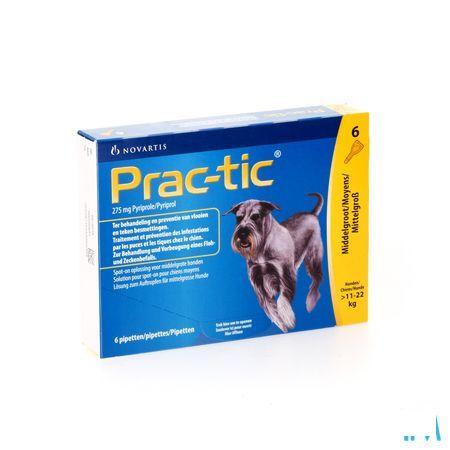 Prac-tic Spot-on Anti vlo-teek Hond Middel .2x3