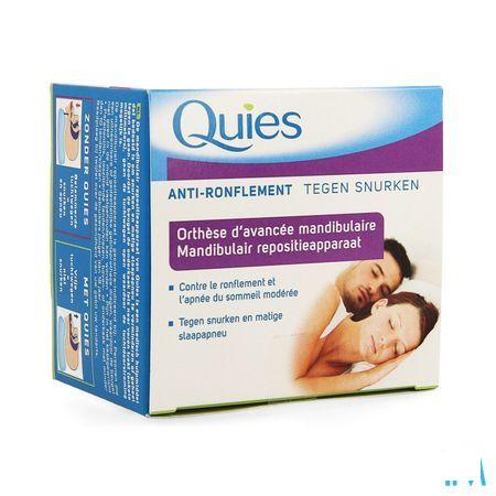 Quies Orthese Mandibulaire Anti ronflement Apnee  -  Quies