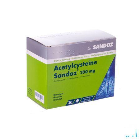 Acetylcysteine Sandoz 200 mg Sach. 30 X 200 mg