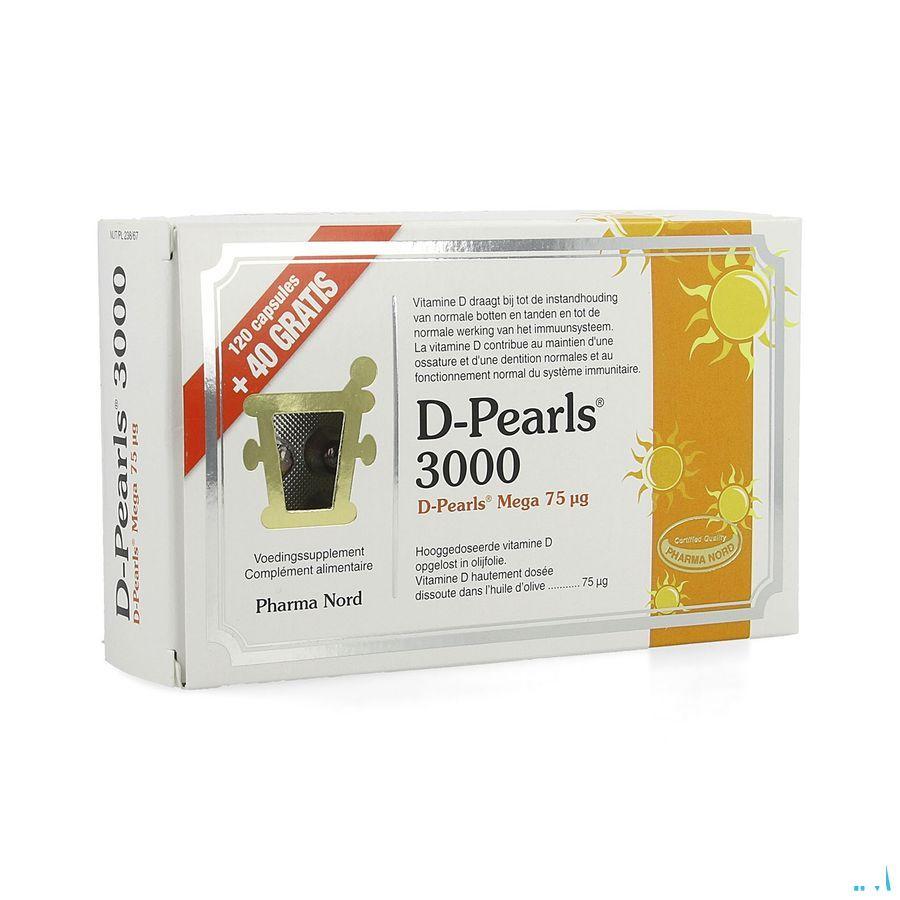 D-Pearls 3000 Caps 120+40
