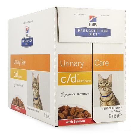 Hills Prescription diet Feline Cd Salmon 12x85 gr 1882u 
