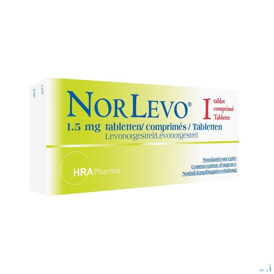 Norlevo Comprimes 1 X 1,5 mg