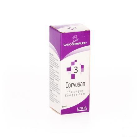 Vanocomplex N 3 Corvosan Gutt 20 ml  -  Unda - Boiron