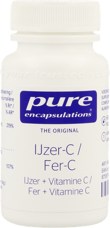Pure Encapsulations Ijzer-c Capsule 60  -  Nestle