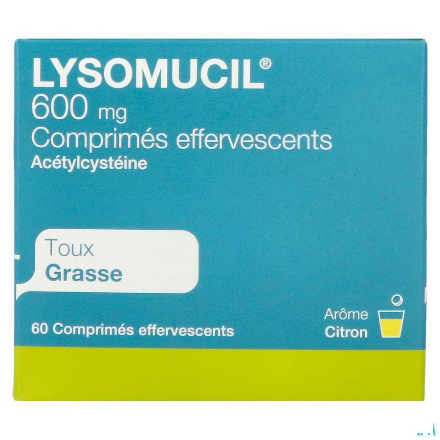 Lysomucil Cpr Eff. 600 mg 60