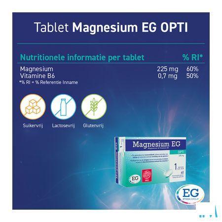 Magnesium Opti Eg 225 mg Tabletten 60  -  EG