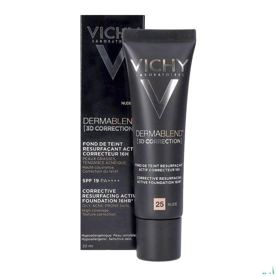 Vichy Fdt Dermablend Correction 3d 25 30 ml  -  Vichy