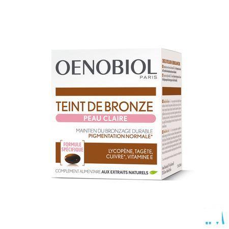 Oenobiol Bronze Teint Lichte Huid Caps 30
